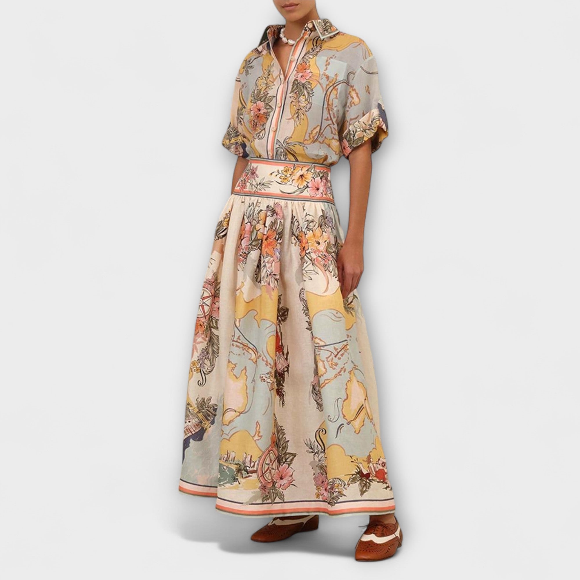 Jessica - Midi Nederdel