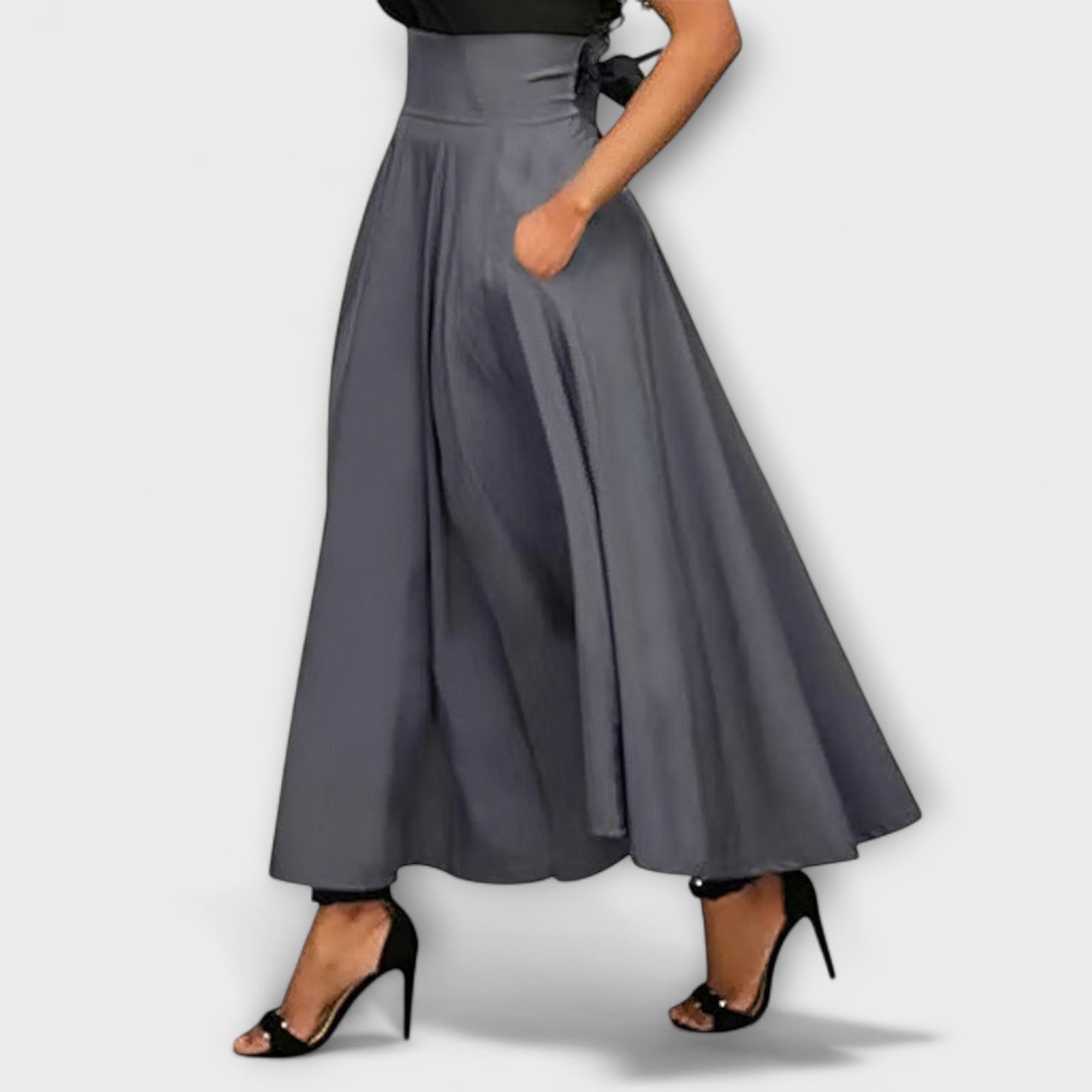 Luitgard - Elegant Maxi Nederdel i Chic Stil