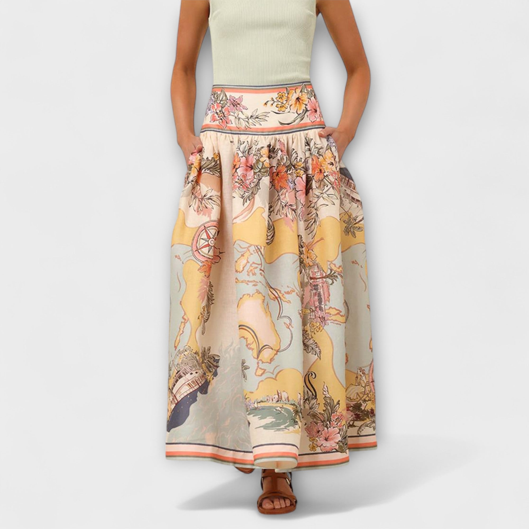 Jessica - Midi Nederdel