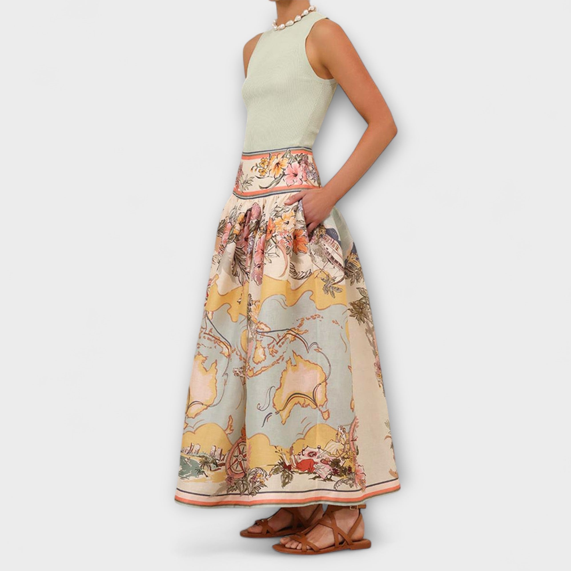 Jessica - Midi Nederdel