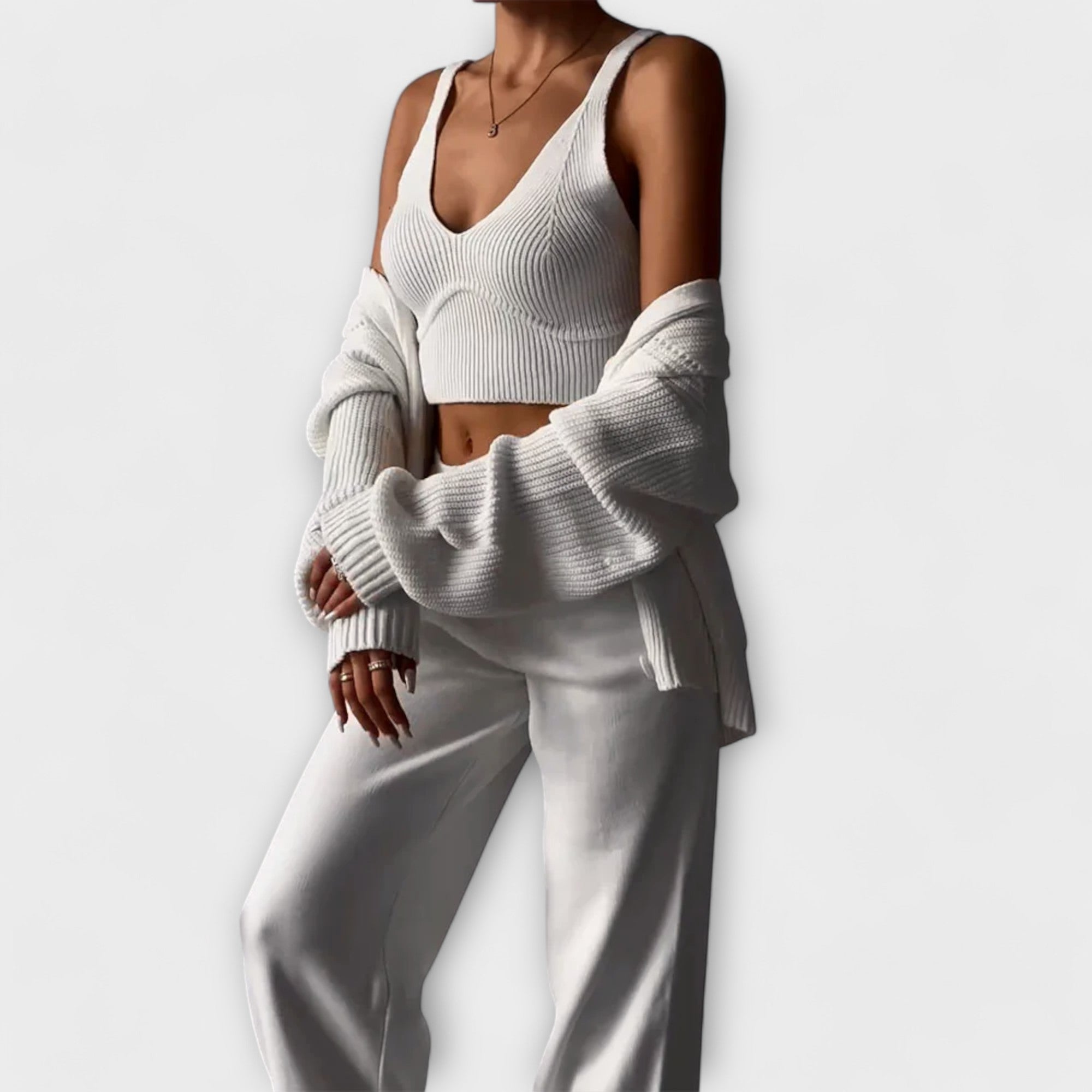 Delia™ Tre-dels Strik Sæt