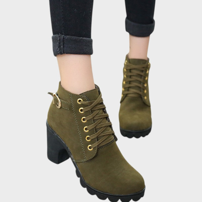 Mira – Støvler med Tykkere Hæl til Kvinder