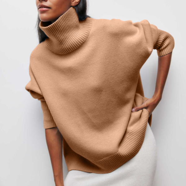 Katrielle - komfortabel turtleneck sweater