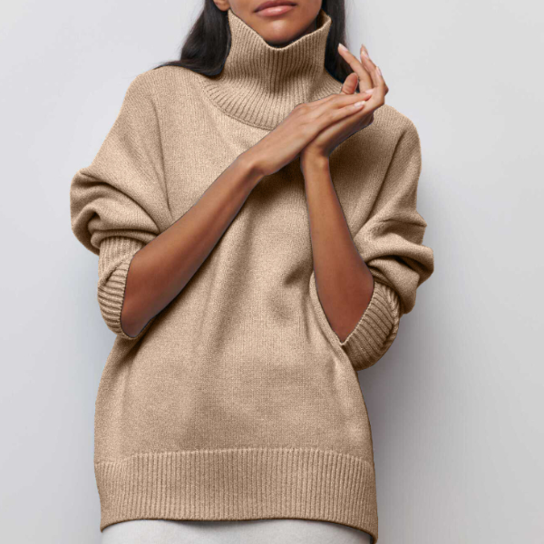 Katrielle - komfortabel turtleneck sweater