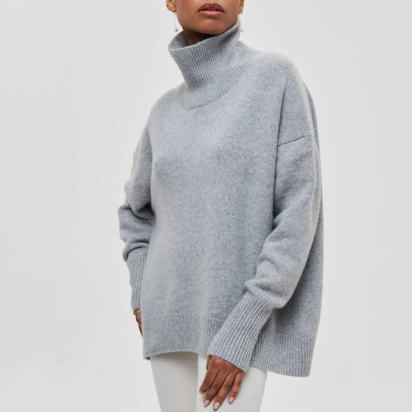 Katrielle - komfortabel turtleneck sweater