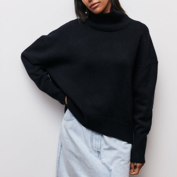 Katrielle - komfortabel turtleneck sweater