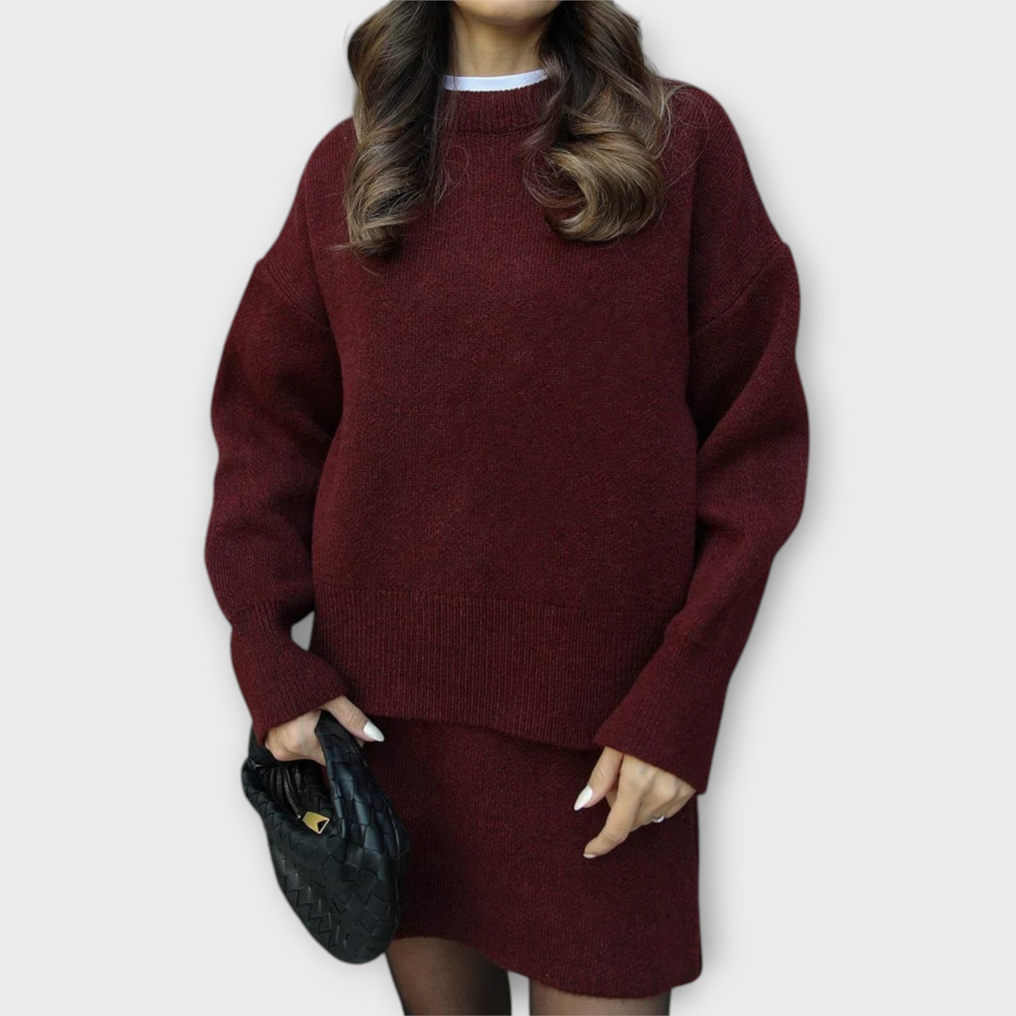 Celina™ Cozy Knit 2-Piece Sæt