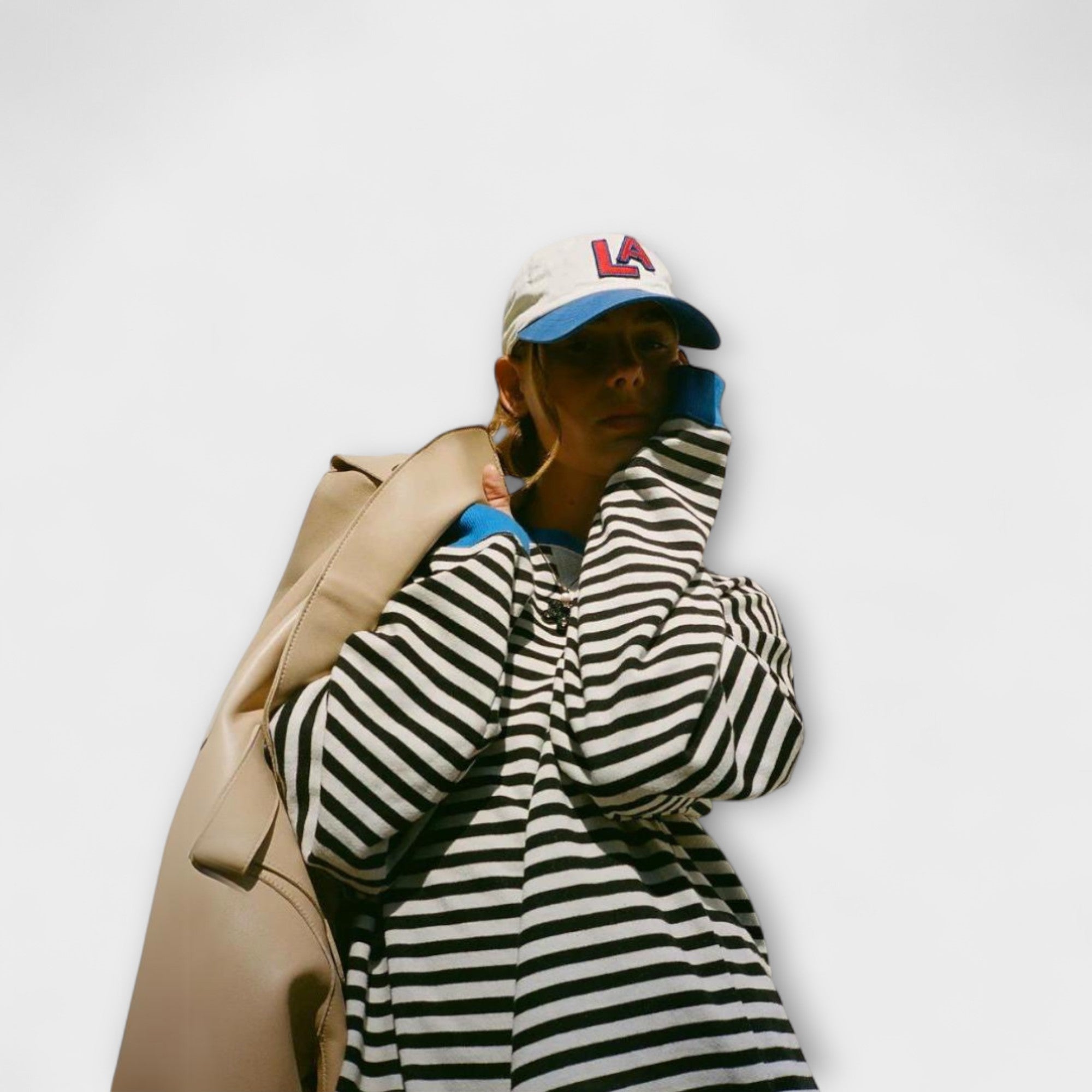 Mary - Oversize Stribet Pullover