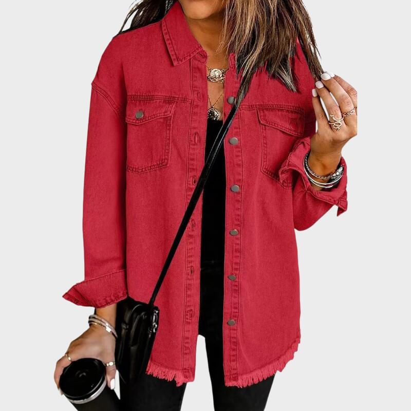 Emery – Klassisk Hverdags Denim Jakke