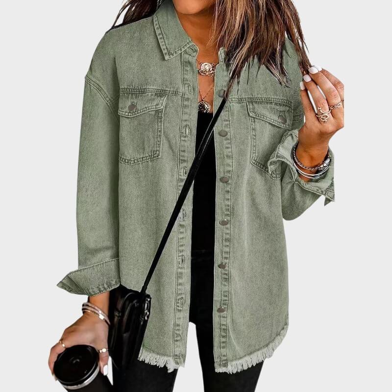 Emery – Klassisk Hverdags Denim Jakke