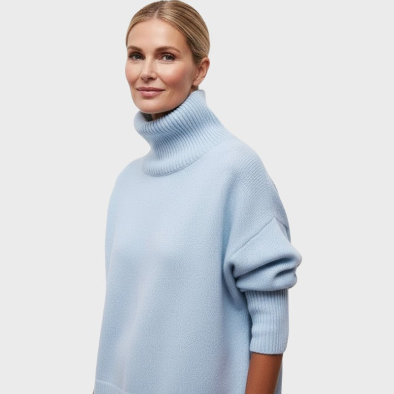 Katrielle - komfortabel turtleneck sweater