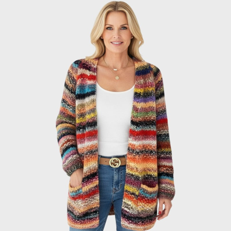 Birgitte - Cardigan Livlig og Behagelig