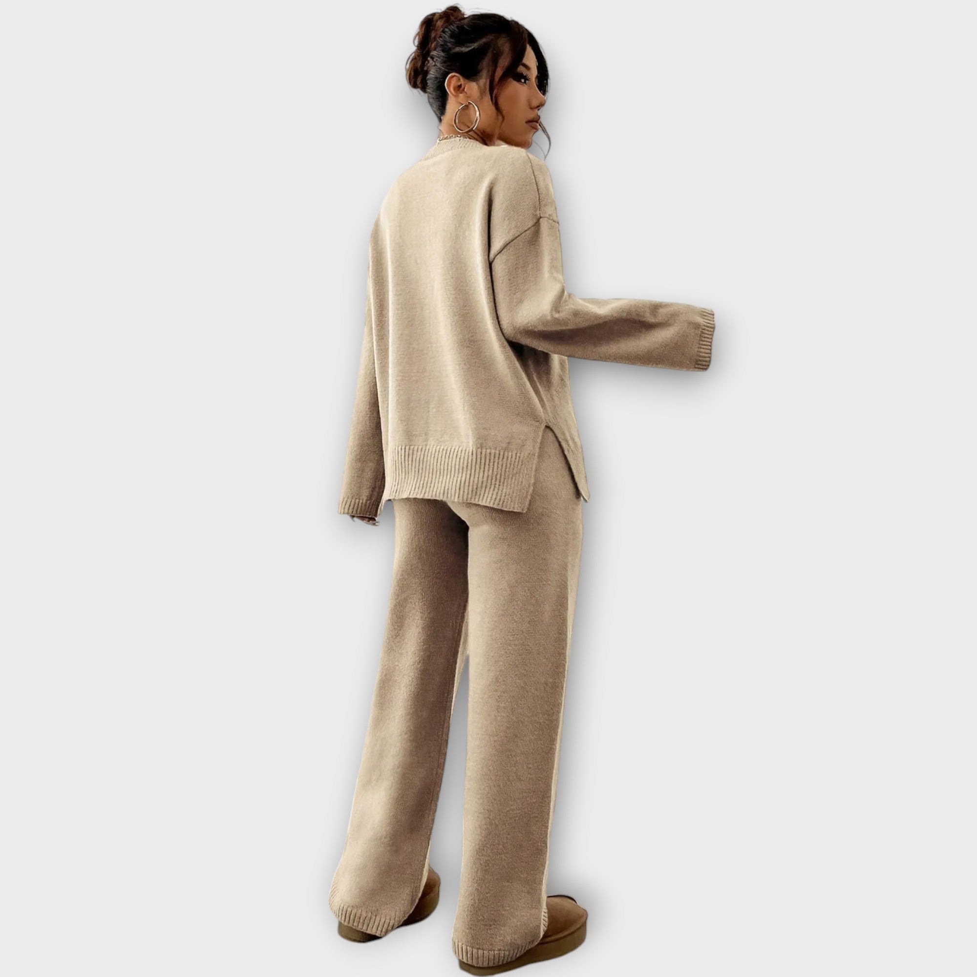 Maria™ Ribbet Strik Sæt