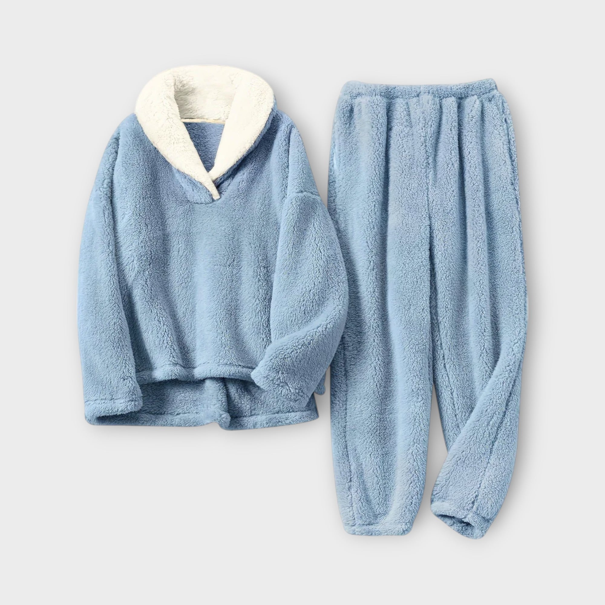 Mia™ Flannel Loungewear Sæt