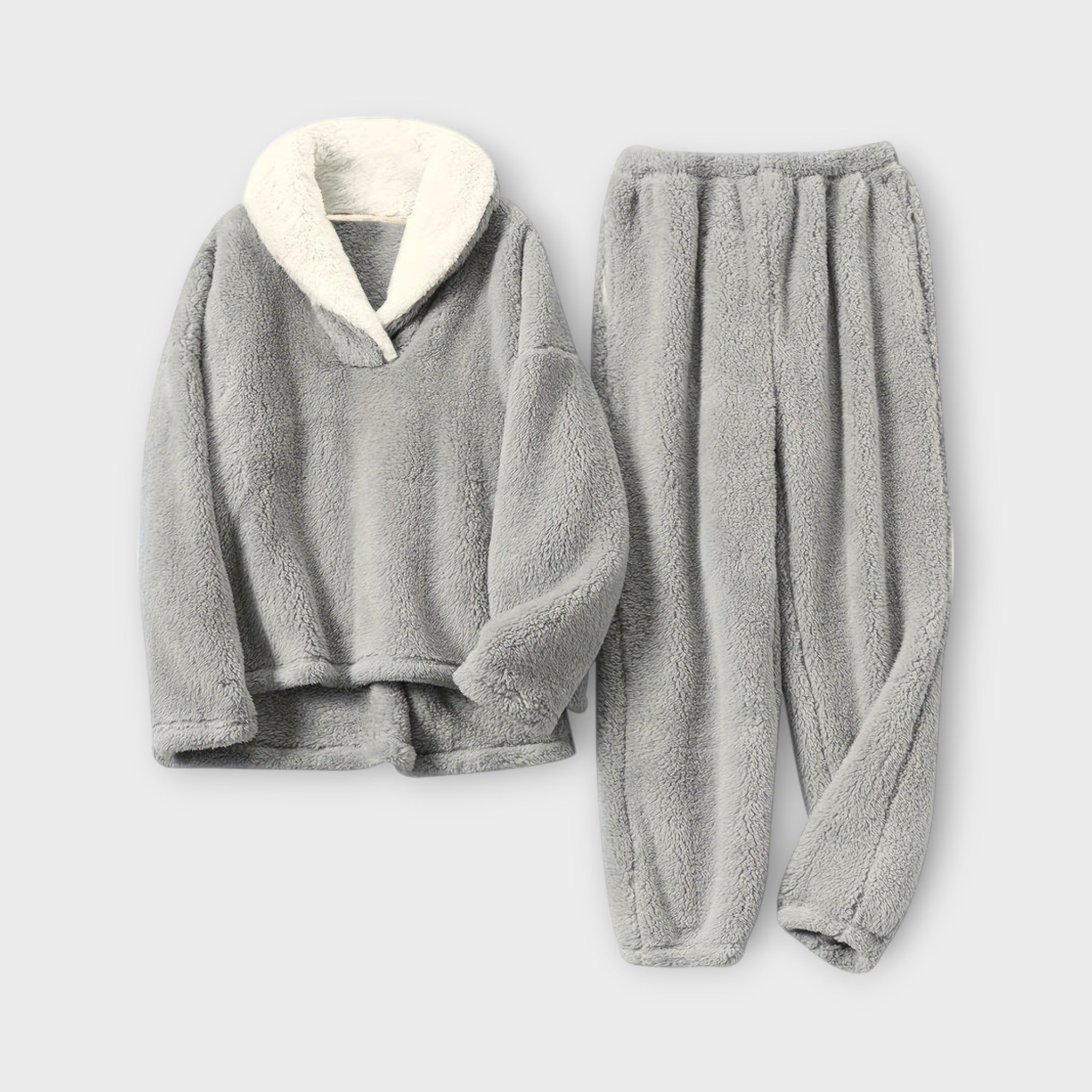 Mia™ Flannel Loungewear Sæt
