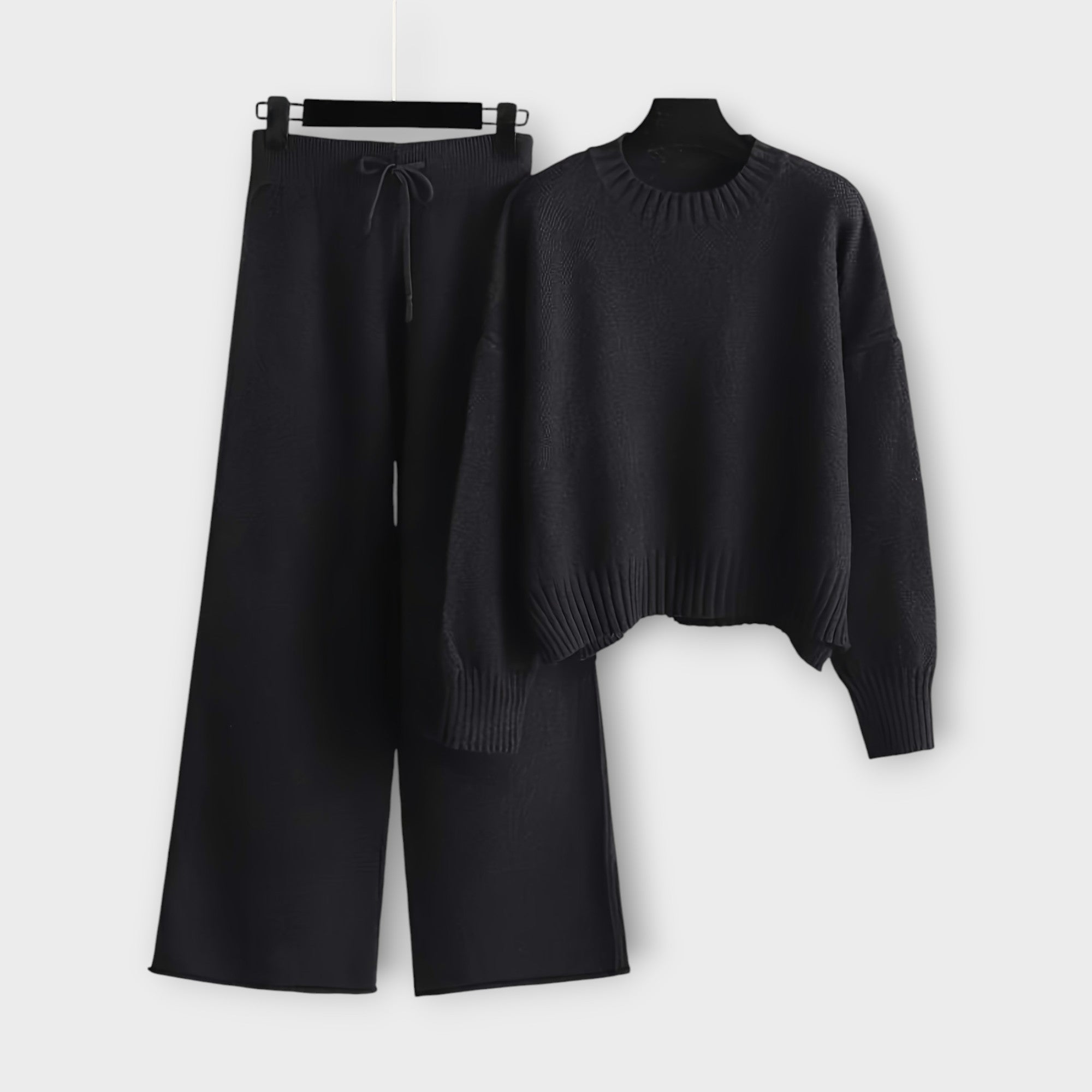 Sienna™ Cozy Strikket To-Delt Sæt