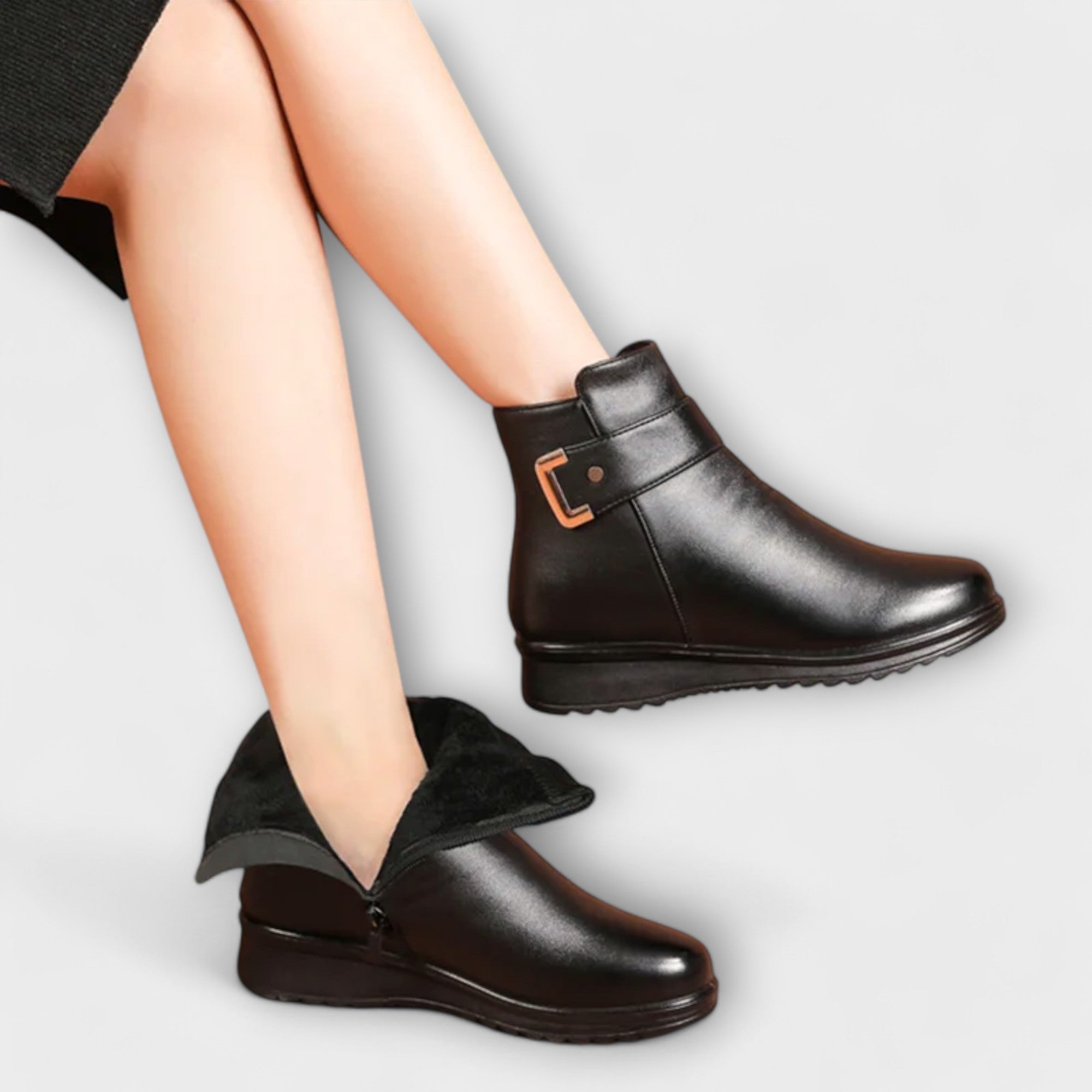 Luna – Støvler til kvinder vinter med pels