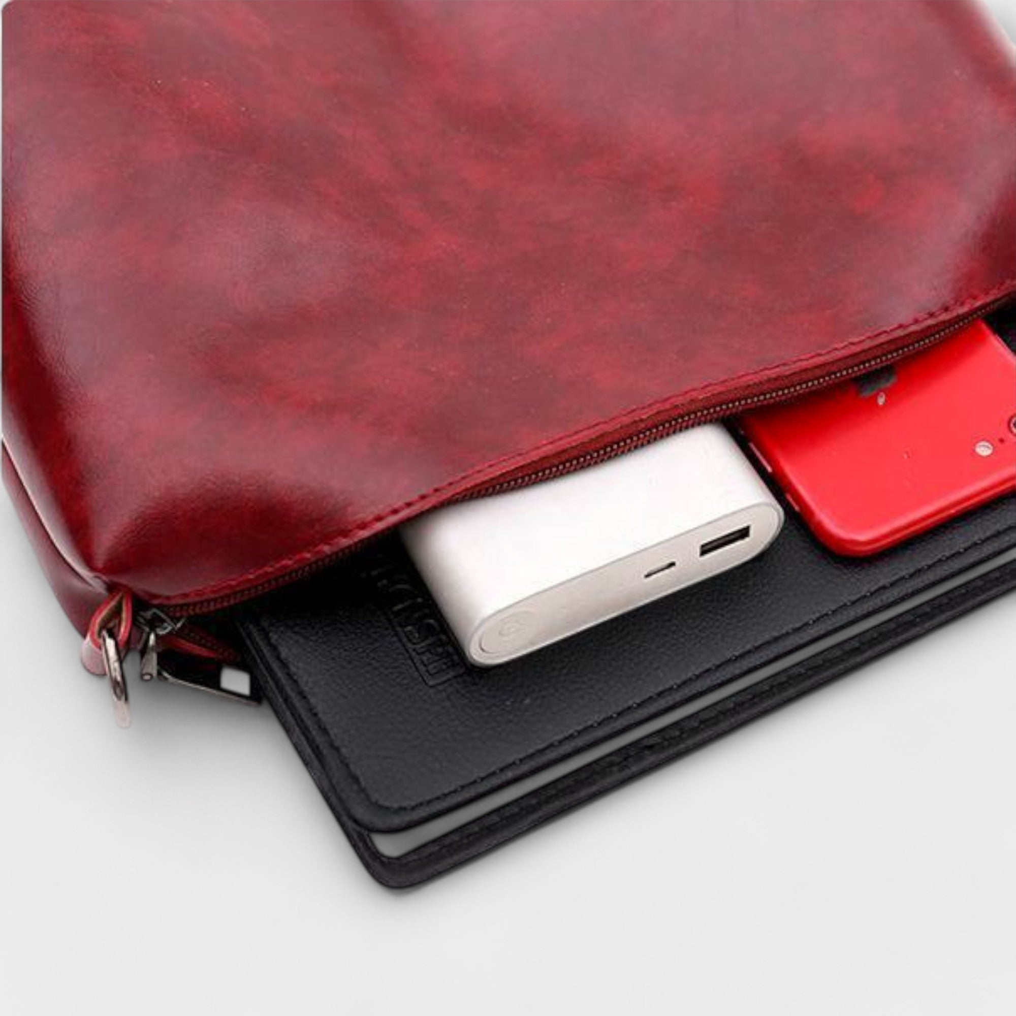 Lora. - Sæt af vintage tasker i 4 dele