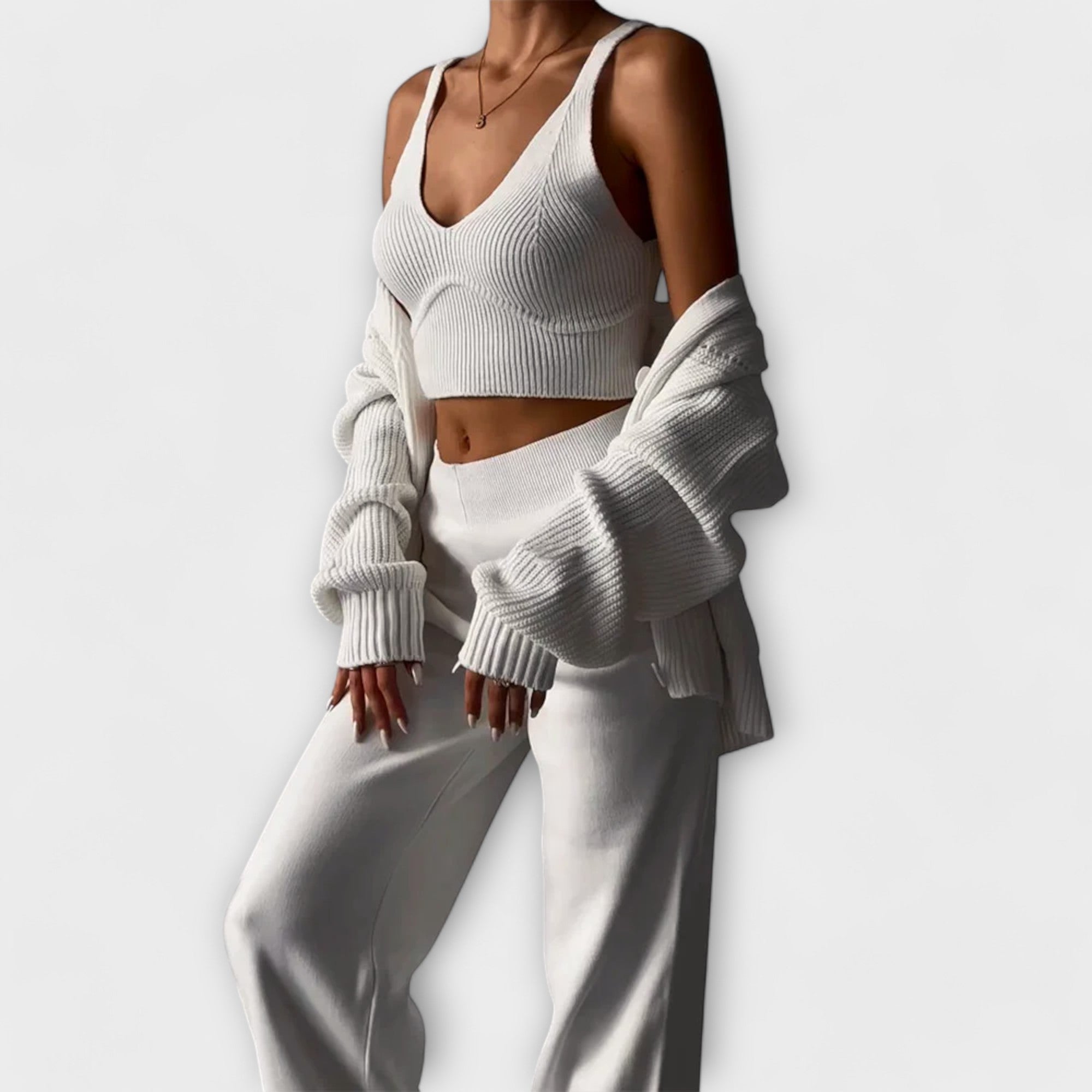 Delia™ Tre-dels Strik Sæt