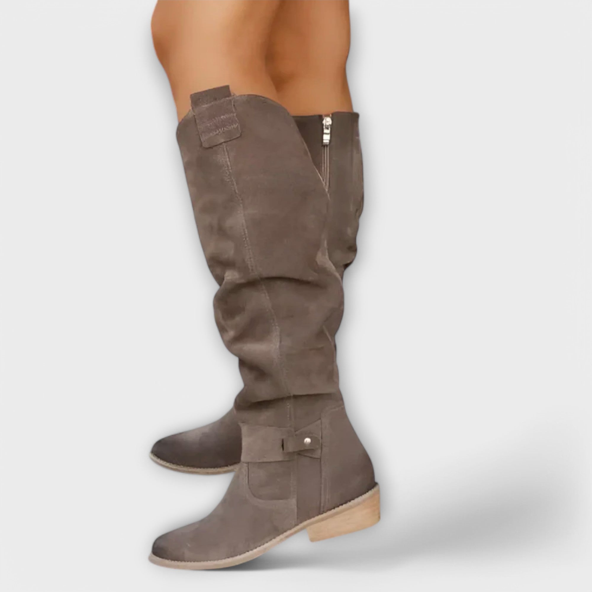 Anna – Støvler til Knæet til Kvinder i Sæd