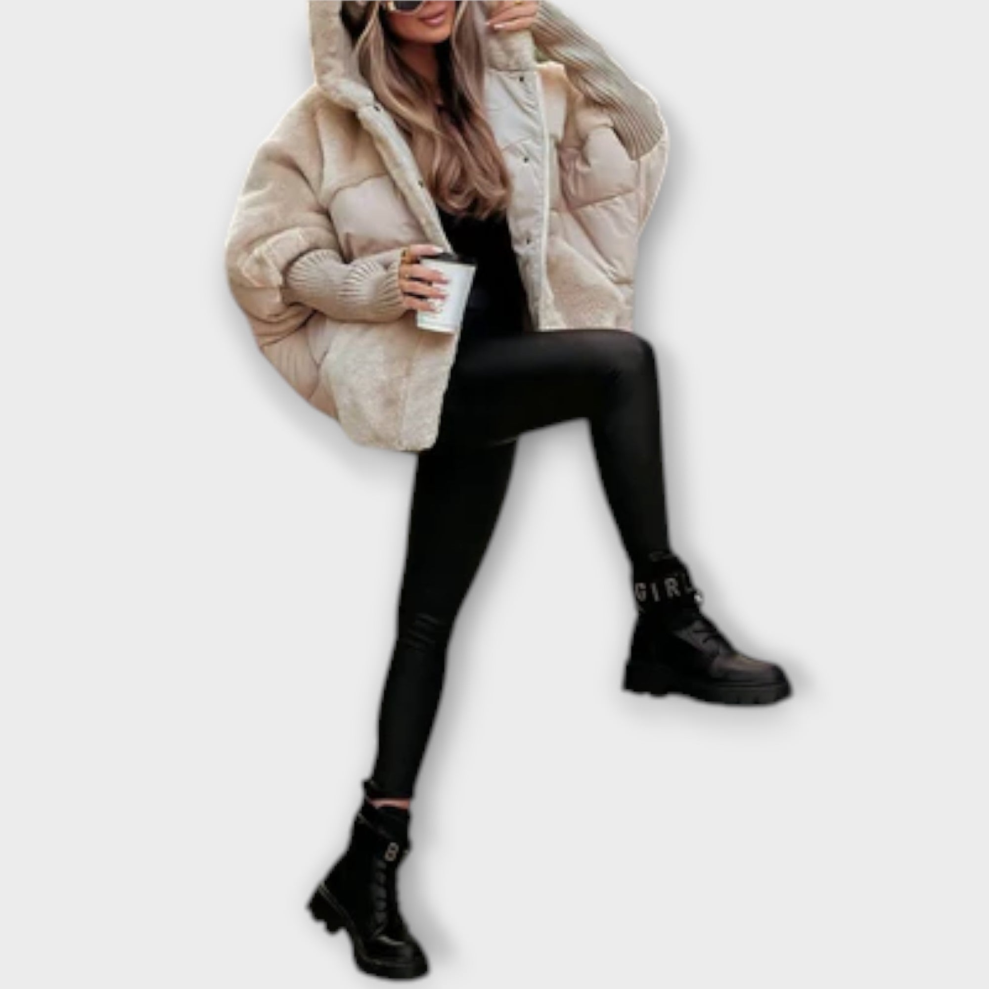 Ava - Elegant Puffer Jakke