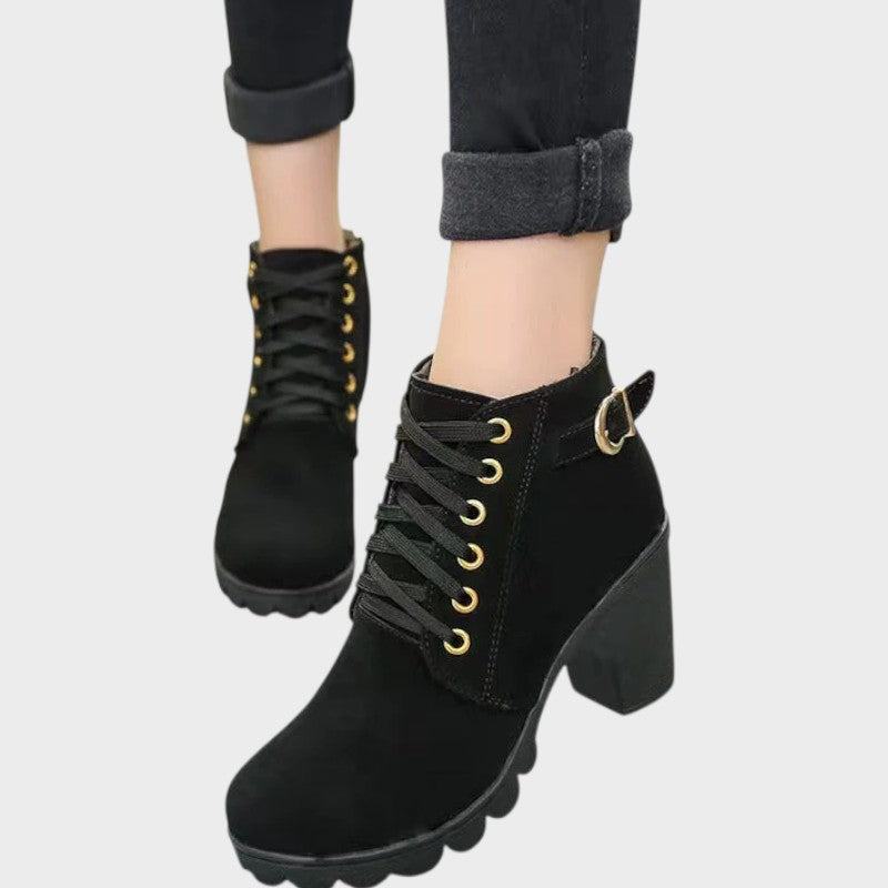 Mira – Støvler med Tykkere Hæl til Kvinder