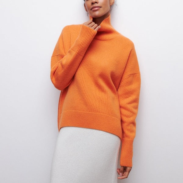 Katrielle - komfortabel turtleneck sweater