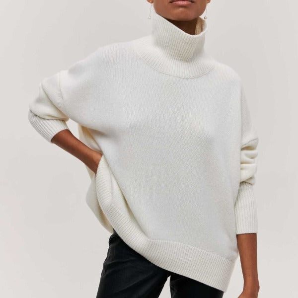 Katrielle - komfortabel turtleneck sweater