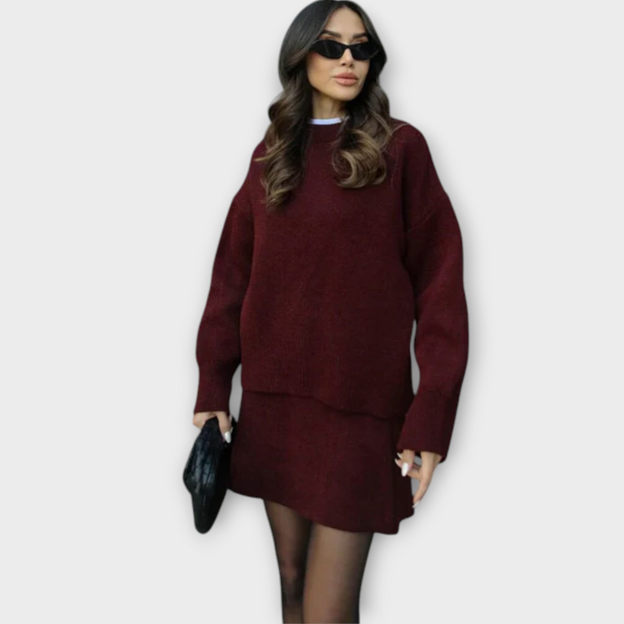 Celina™ Cozy Knit 2-Piece Sæt