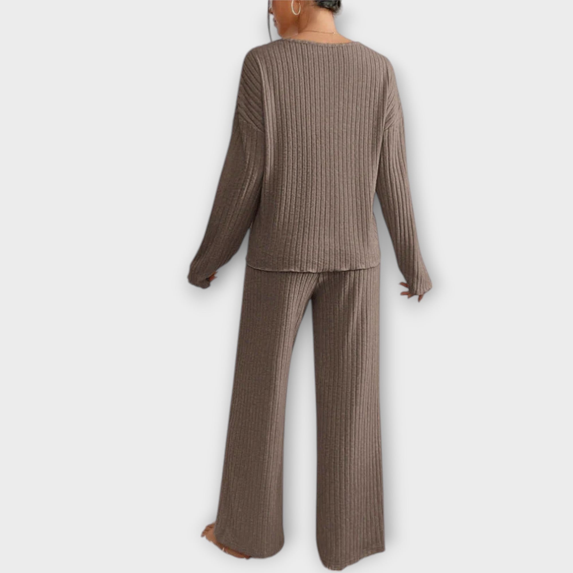 Celine™ Strikket To-Delt Sæt