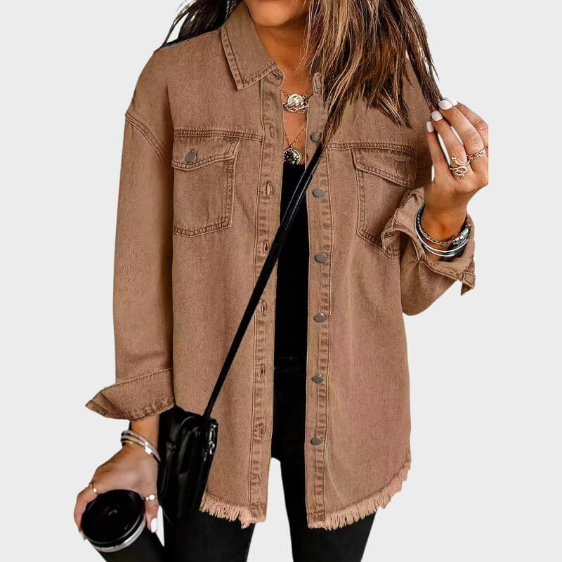 Emery – Klassisk Hverdags Denim Jakke