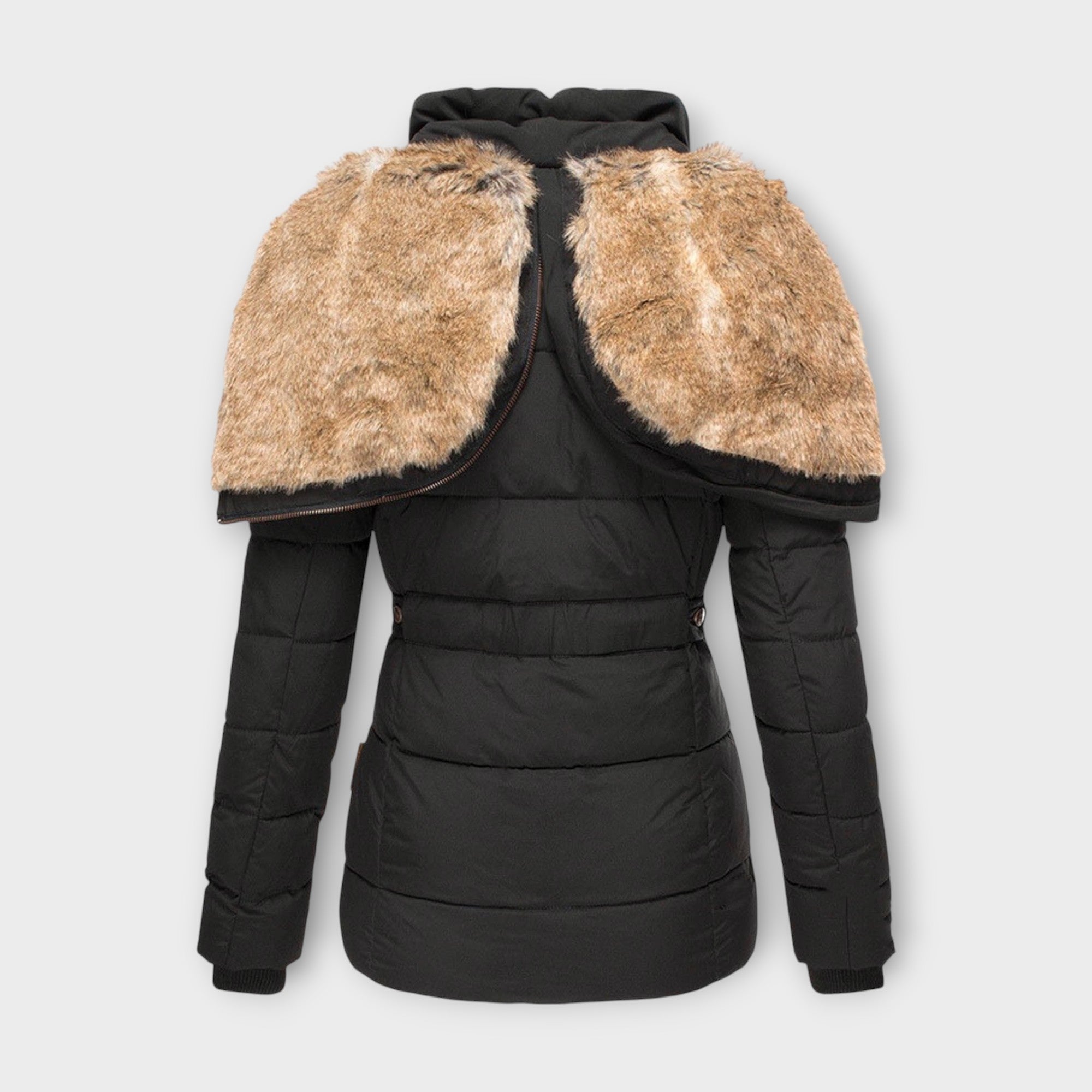 Emine - Lækker Jakke med Faux Fur Foder