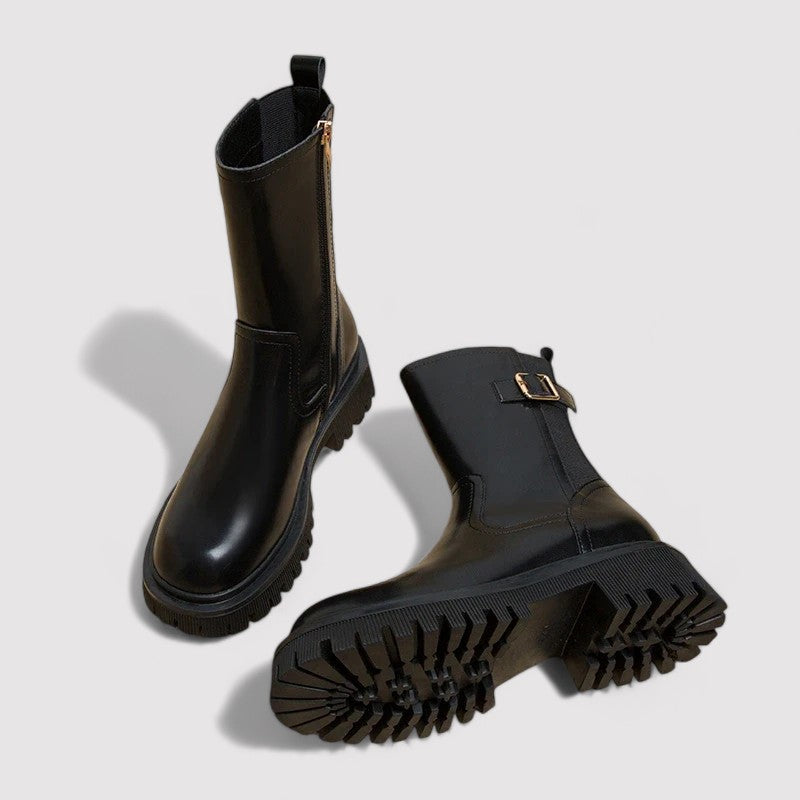 Lia – Vintage Casual Støvler til Kvinder