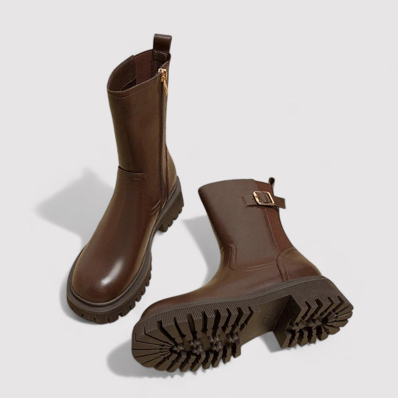 Lia – Vintage Casual Støvler til Kvinder