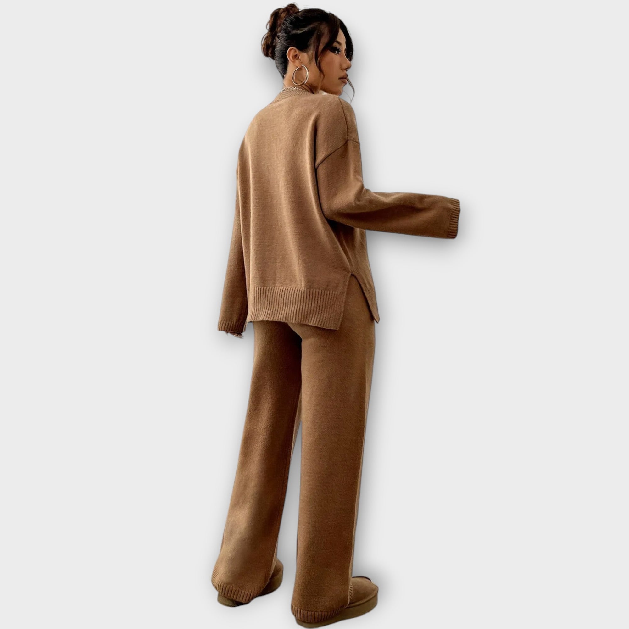 Maria™ Ribbet Strik Sæt